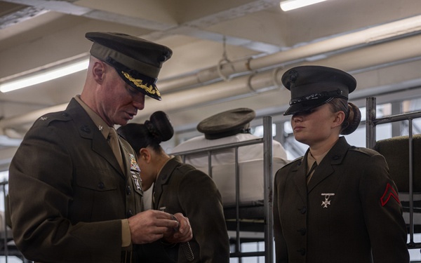 Fox Company Battalion Commander's Inspection