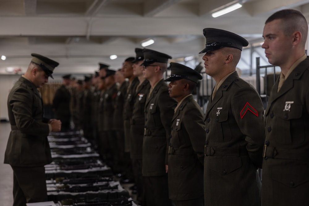 Fox Company Battalion Commander's Inspection