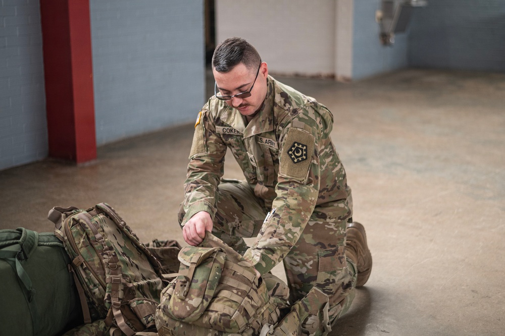 122nd Engineer Battalion responds to Winter Storm Fern