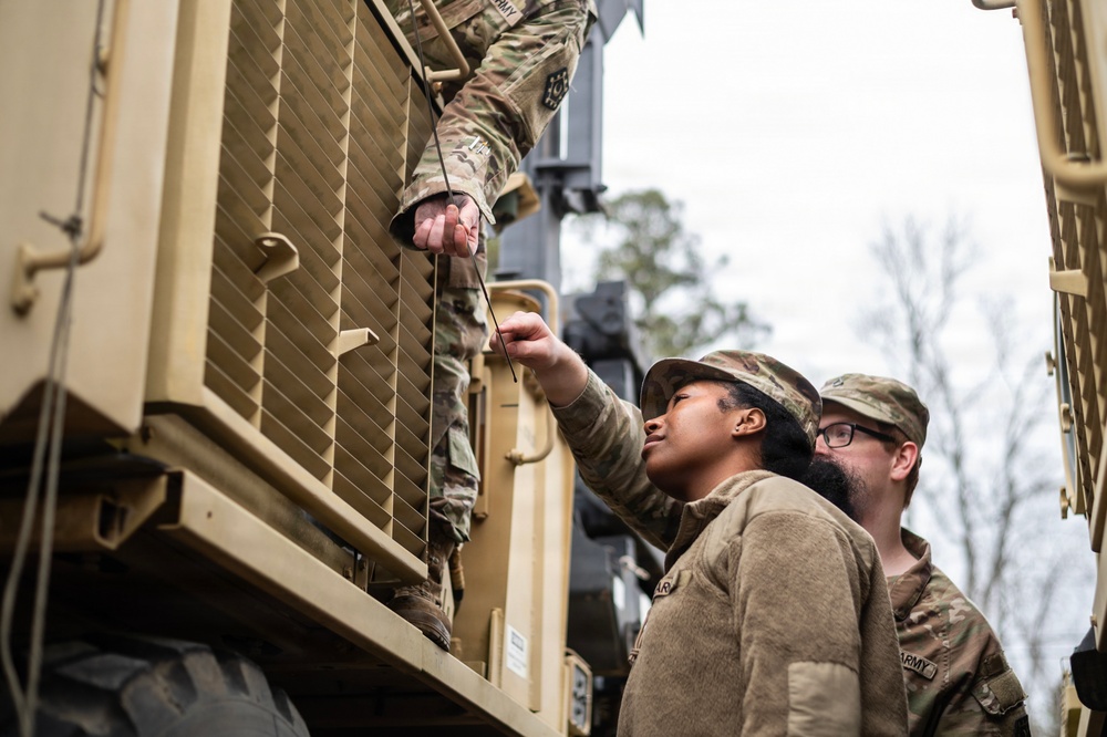122nd Engineer Battalion responds to Winter Storm Fern