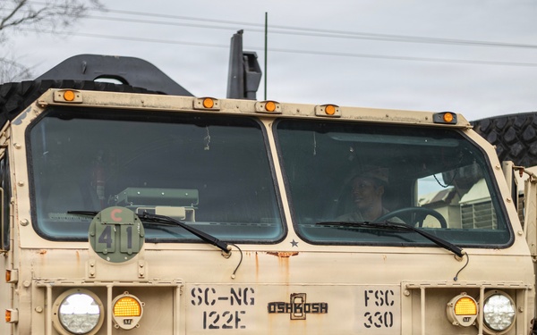 122nd Engineer Battalion responds to Winter Storm Fern