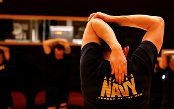 Naval Medical Research Command Conducts Unit PT