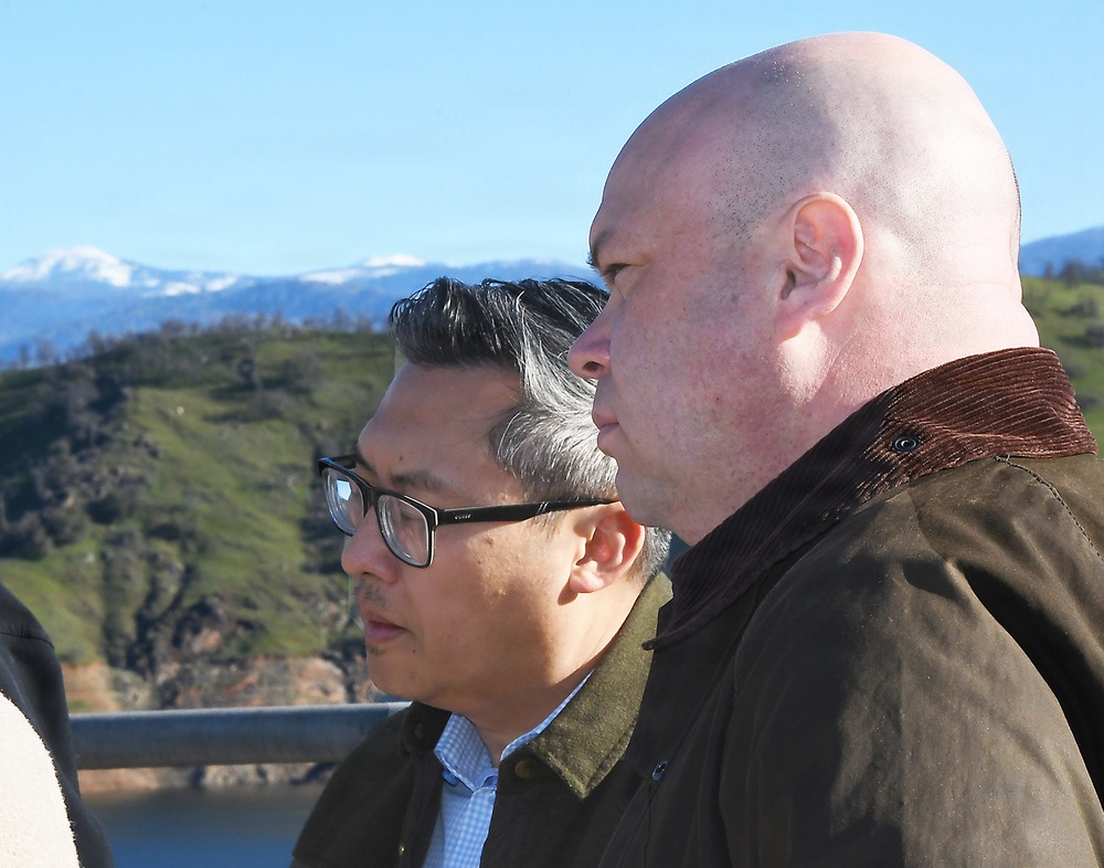 Assistant Secretary of the Army for Civil Works Adam Telle and Congressman Vince Fong (CA-20) tour Pine Flat Lake and Dam
