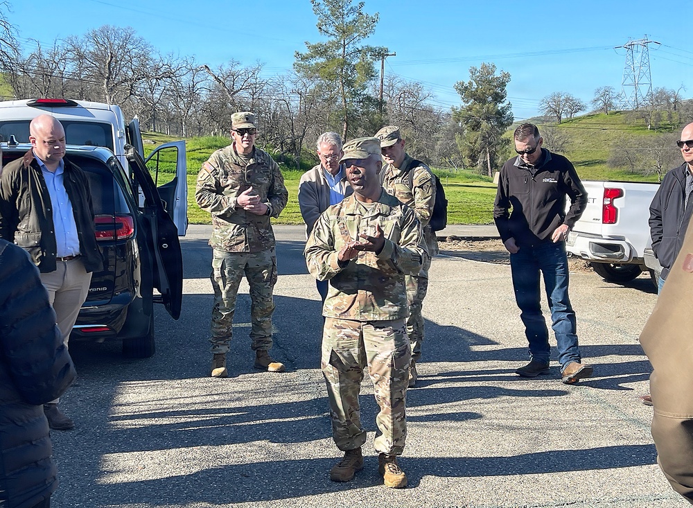 Assistant Secretary of the Army for Civil Works Adam Telle and Congressman Vince Fong (CA-20) tour Pine Flat Lake and Dam