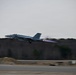 F/A-18E takes off from NAS Oceana's flight line