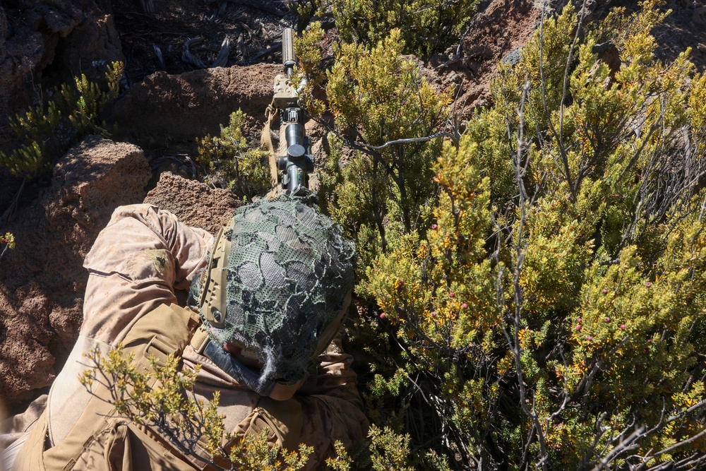 3rd LCT Marines conduct a squad attack rehearsal