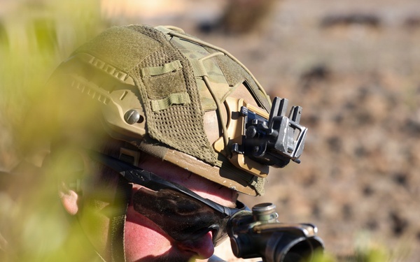 3rd LCT Marines conduct a squad attack rehearsal