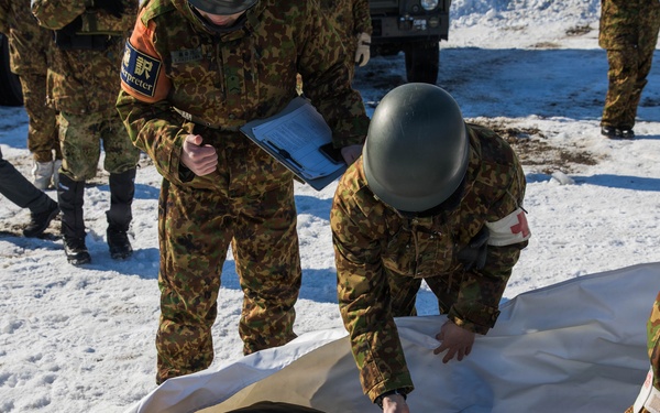 Cold-weather Medical Training Event at North Wind 26