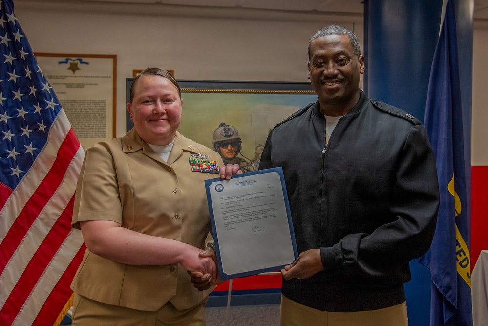 QMCS Birkholz Promotion Ceremony