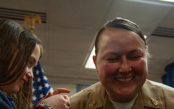 QMCS Birkholz Promotion Ceremony