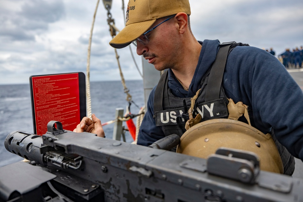 USS Dewey (DDG 105) Conducts Sea and Anchor Off The Coast of Okinawa