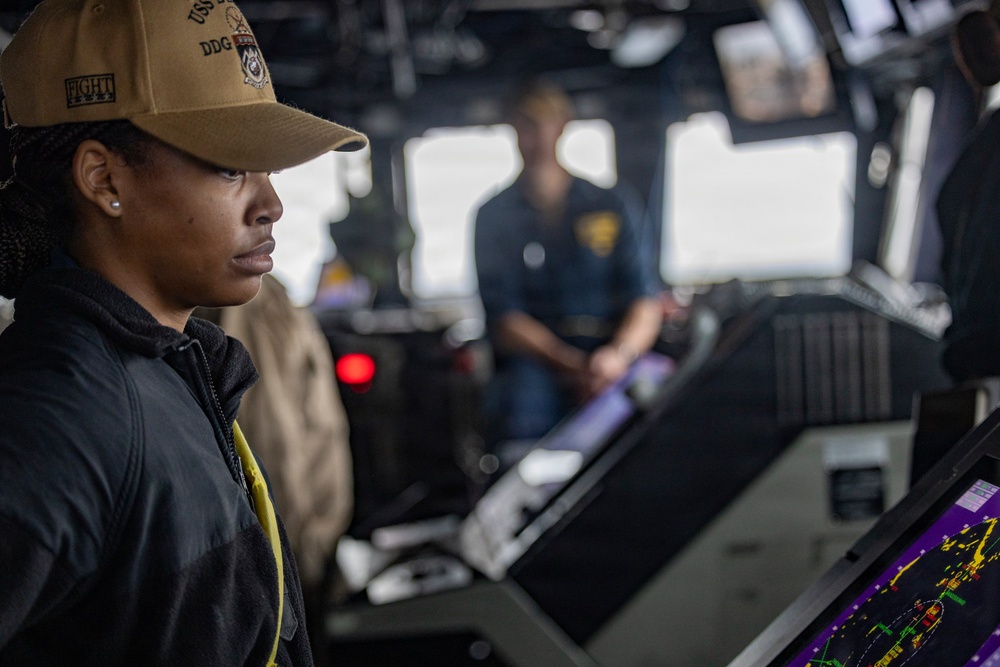 USS Dewey (DDG 105) Conducts Sea and Anchor Off The Coast of Okinawa