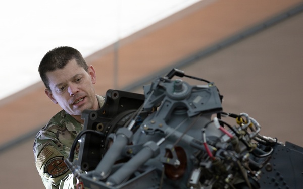 176th AMXS maintainers prep the AKANG’s newest HH-60W Jolly Green II