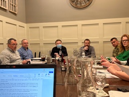 Fort McCoy personnel engage with local chamber of commerce during January 2026 meeting