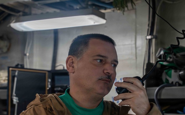 Abraham Lincoln conducts routine operations