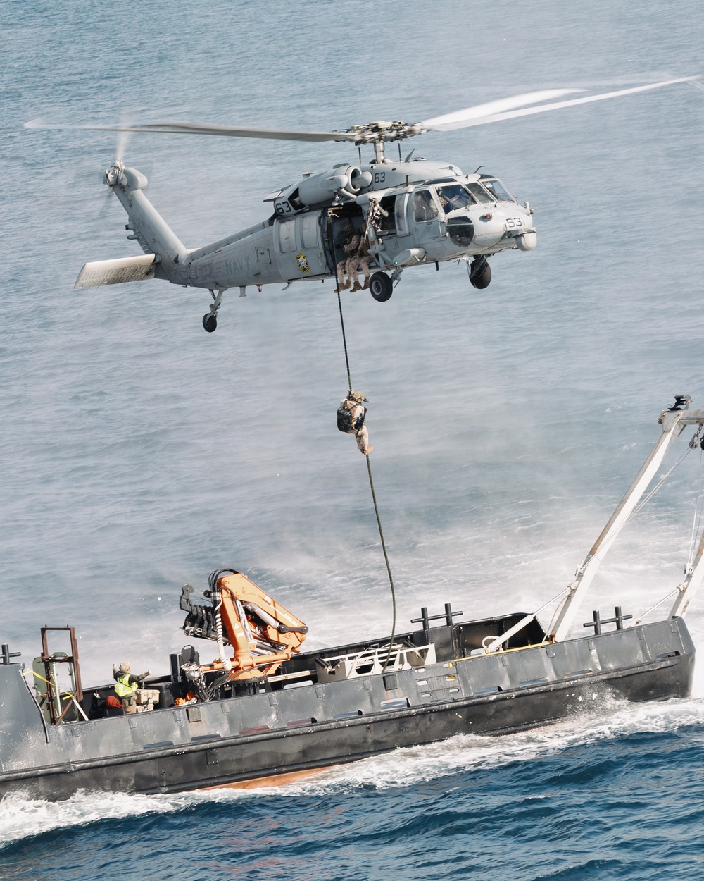 11th MEU Marines, Sailors Conduct VBSS Exercise