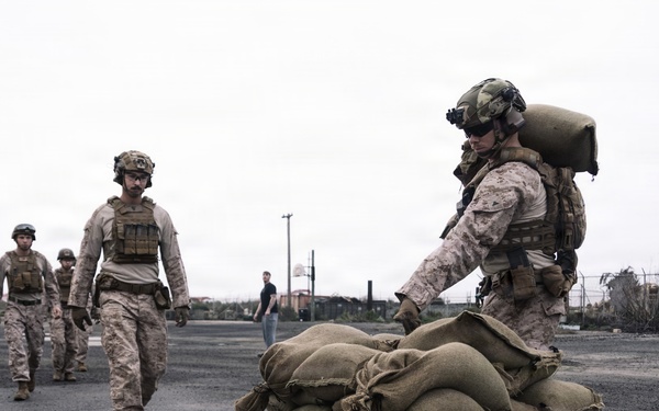 11th MEU Marines, Sailors conduct foreign humanitarian assistance training