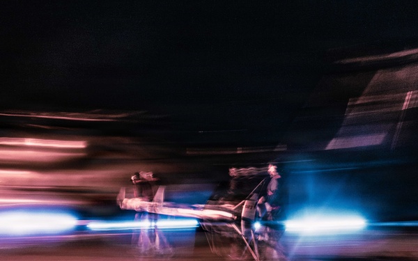 11th MEU Marines, Sailors and Contractors Conduct V-BAT Flight Aboard USS Portland