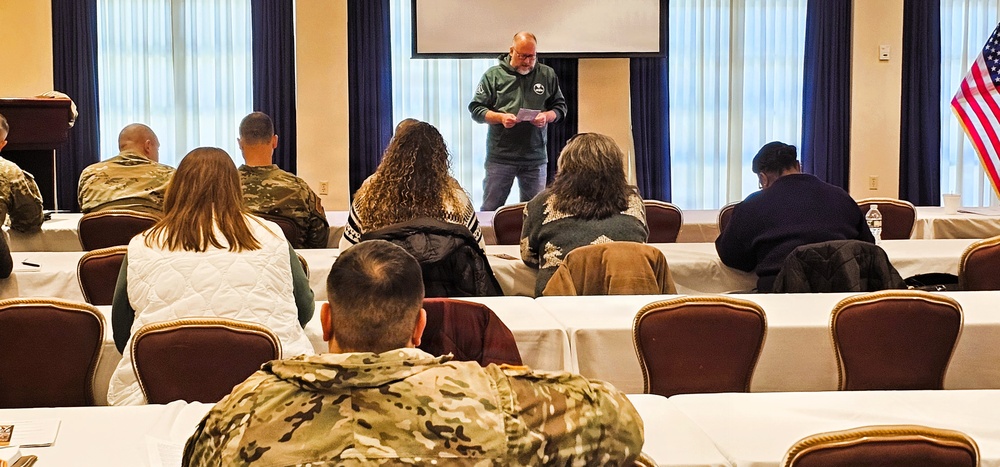 Fort McCoy Garrison, tenant organizations gather for January postwide engagement