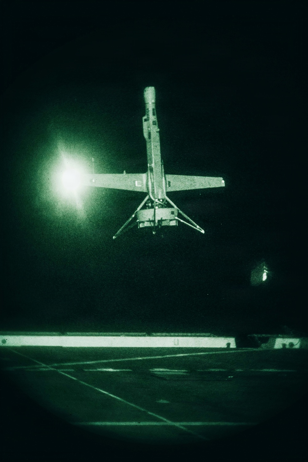 11th MEU Marines, Sailors and Contractors Conduct V-BAT Flight Aboard USS Portland