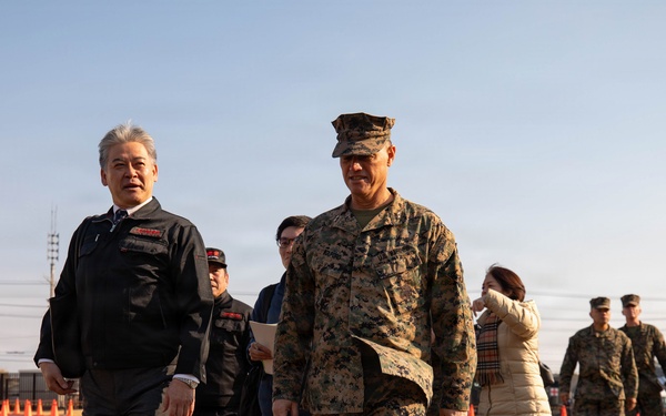 MCIPAC CG visits Iwakuni during Bilateral Exercise Nankai Rescue 2026