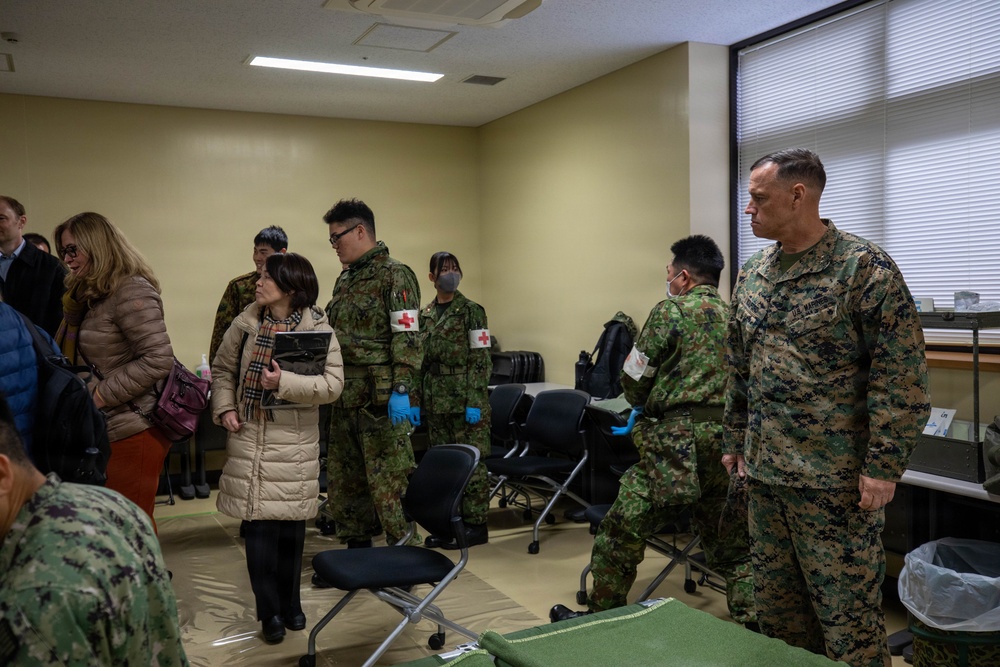 MCIPAC CG visits MCAS Iwakuni during Bilateral Exercise Nankai Rescue 2026