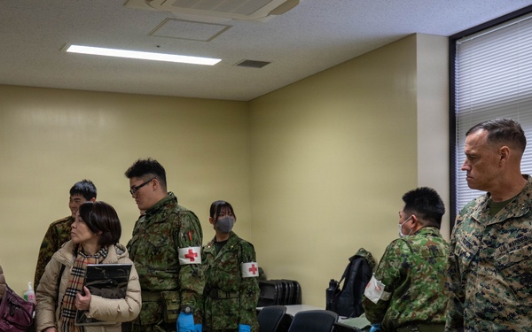 MCIPAC CG visits Iwakuni during Bilateral Exercise Nankai Rescue 2026