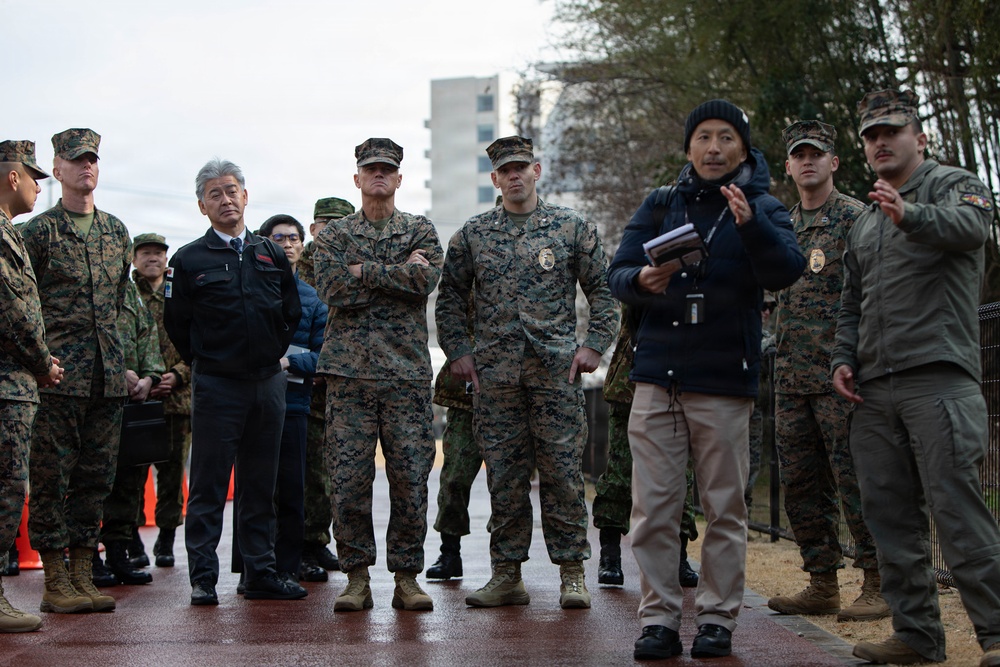 MCIPAC CG visits MCAS Iwakuni during Bilateral Exercise Nankai Rescue 2026