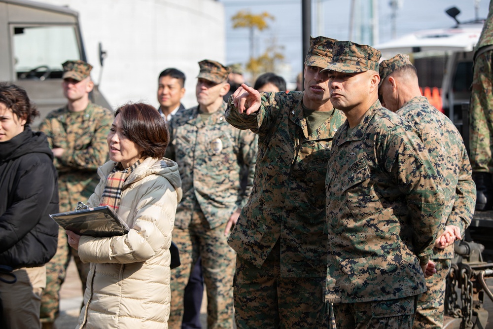 MCIPAC CG visits MCAS Iwakuni during Bilateral Exercise Nankai Rescue 2026