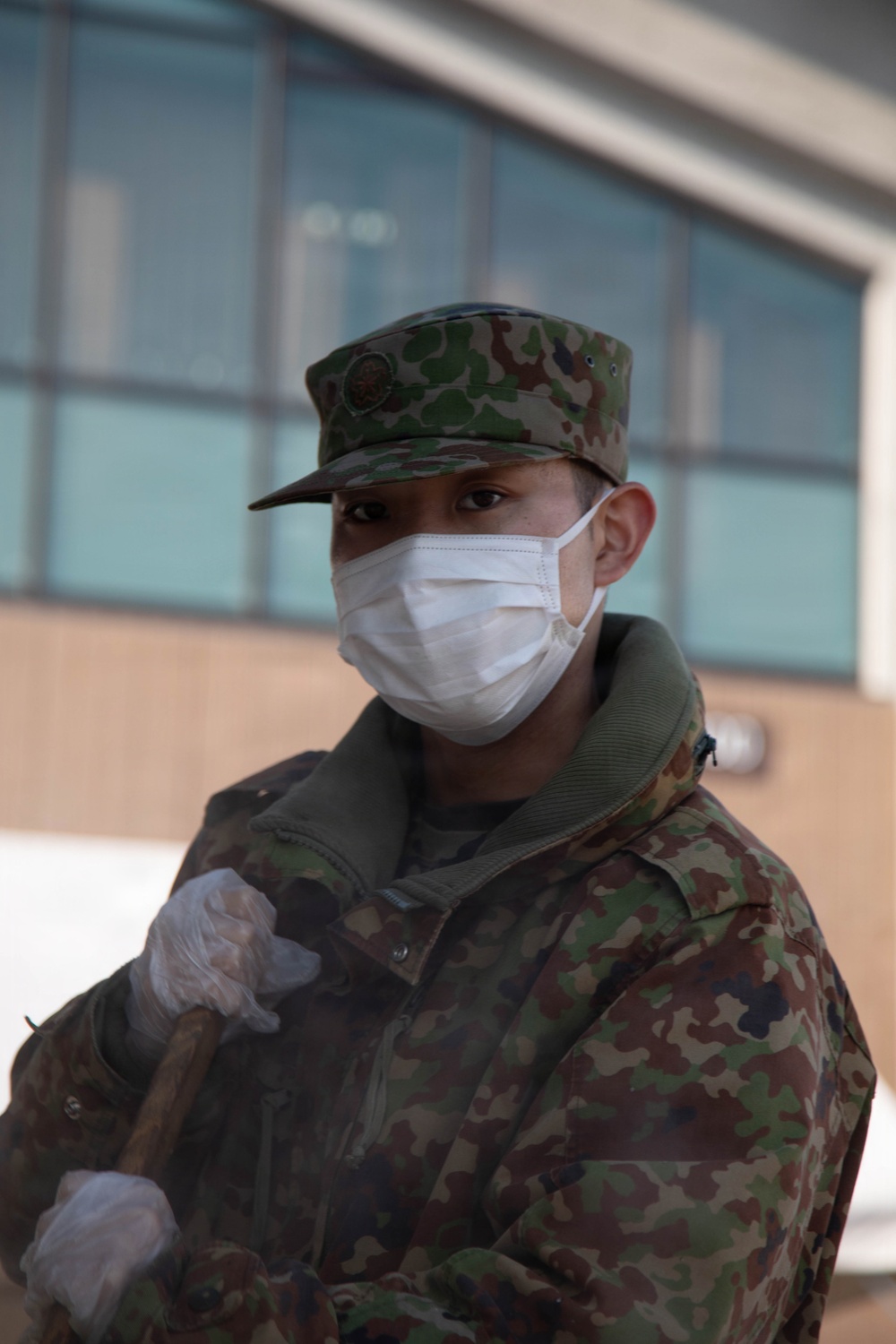 MCAS Iwakuni Service Members and Japan Ground Self-Defense Force Members Operate a Field Kitchen during Bilateral Exercise Nankai Rescue 2026