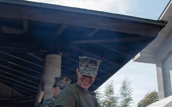 MCAS Iwakuni Service Members and Japan Ground Self-Defense Force Members Operate a Field Kitchen during Bilateral Exercise Nankai Rescue 2026