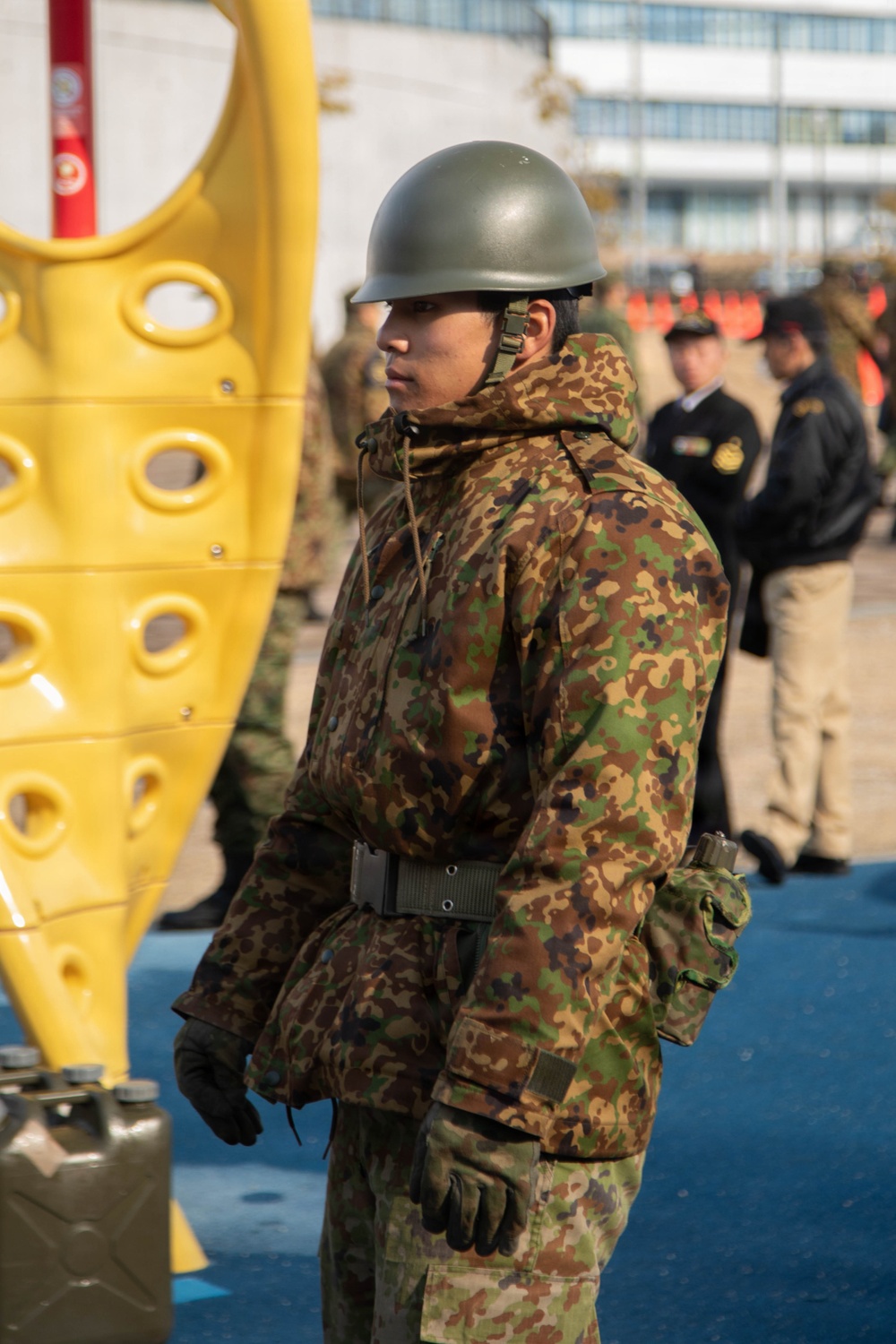 MCAS Iwakuni Service Members and Japan Ground Self-Defense Force Members Operate a Field Kitchen during Bilateral Exercise Nankai Rescue 2026