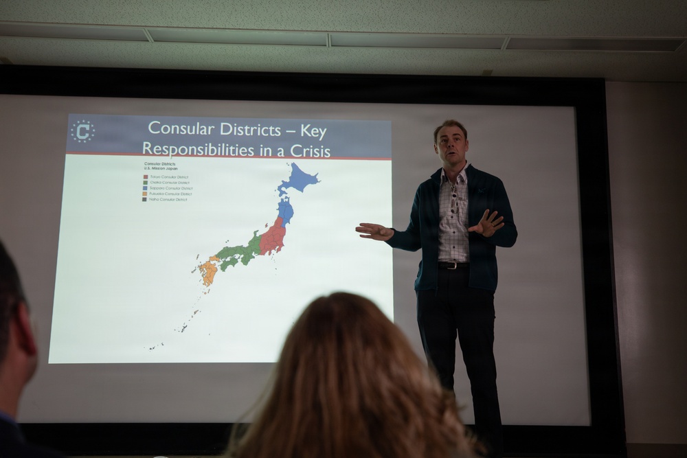 Japan Consular leadership meet at MCAS Iwakuni in preparation for Bilateral Exercise Nankai Rescue 2026