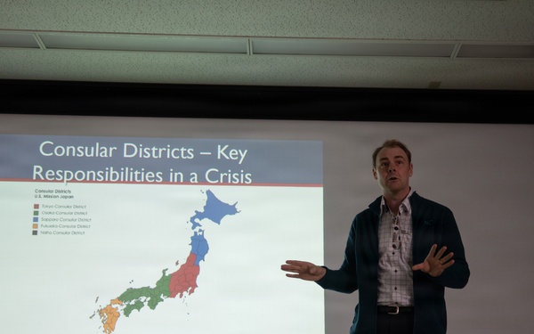 Japan Consular leadership meet at MCAS Iwakuni in preparation for Bilateral Exercise Nankai Rescue 2026