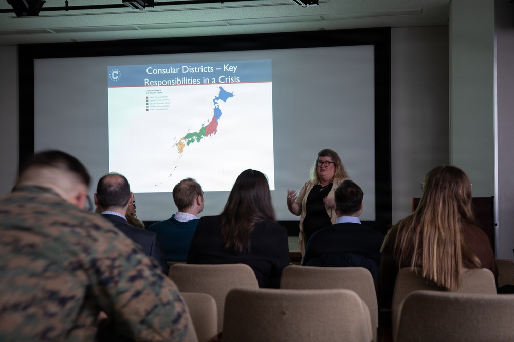 Japan Consular leadership meet at MCAS Iwakuni in preparation for Bilateral Exercise Nankai Rescue 2026