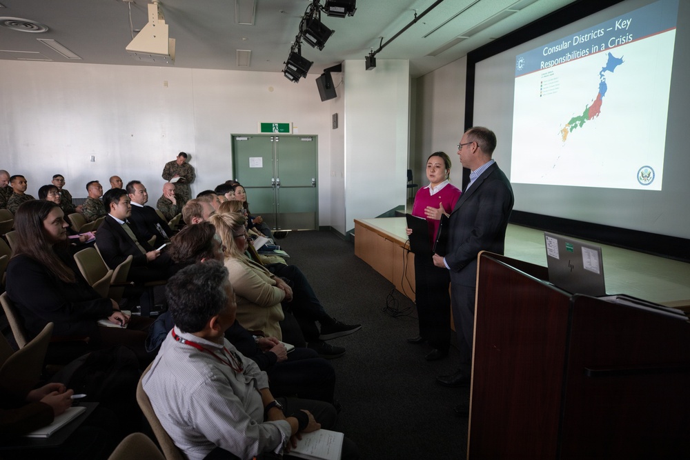 Japan Consular leadership meet at MCAS Iwakuni in preparation for Bilateral Exercise Nankai Rescue 2026