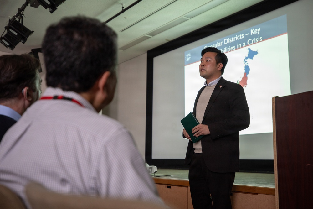 Japan Consular leadership meet at MCAS Iwakuni in preparation for Bilateral Exercise Nankai Rescue 2026