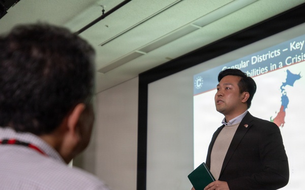 Japan Consular leadership meet at MCAS Iwakuni in preparation for Bilateral Exercise Nankai Rescue 2026