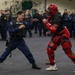 USS Tripoli Sailors Go Through the Non-Lethal Weapons Course