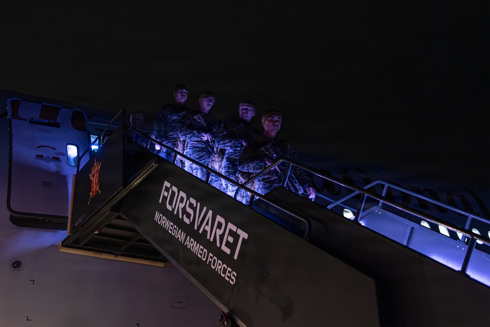 CORE26 |  U.S. Marines Travel to Norway for Cold Response 26