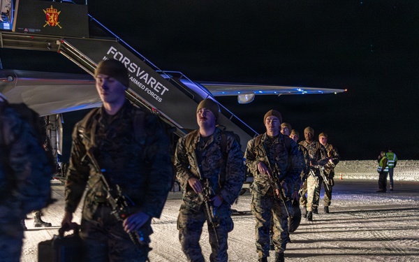 CORE26 |  U.S. Marines Travel to Norway for Cold Response 26