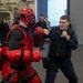 USS Tripoli Sailors Go Through the Non-Lethal Weapons Course