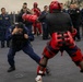 USS Tripoli Sailors Go Through the Non-Lethal Weapons Course