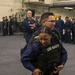 USS Tripoli Sailors Go Through the Non-Lethal Weapons Course