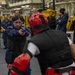 USS Tripoli Sailors Go Through the Non-Lethal Weapons Course