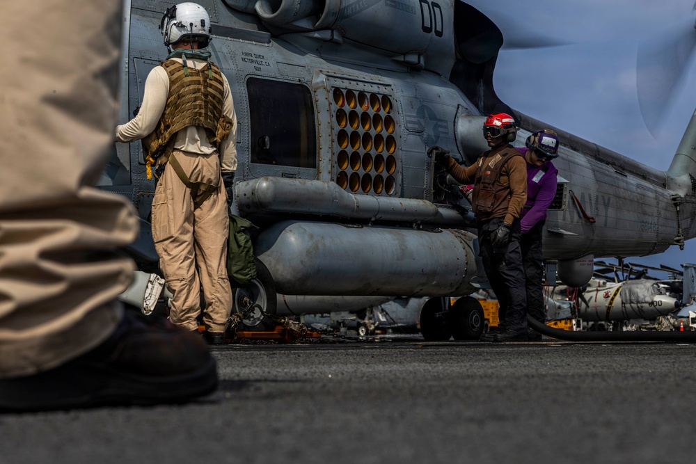 Abraham Lincoln conducts routine flight operations