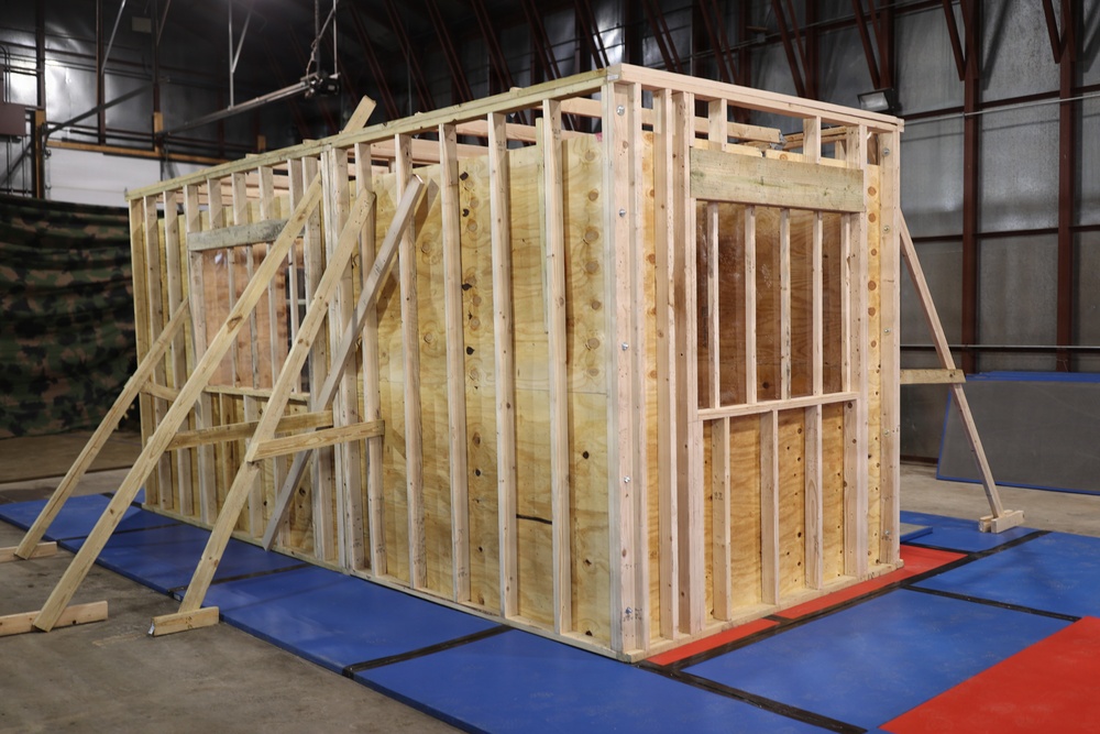 Providing a portable indoor arena at Devens RFTA