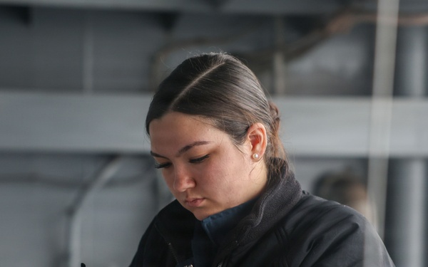 Boxer Conducts Maintenance