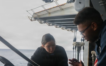 Boxer Conducts Maintenance