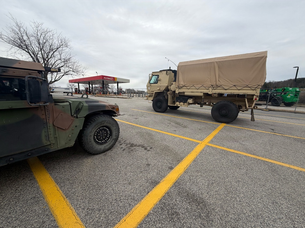 178th Engineer Battalion Responds to Winter Storm Fern